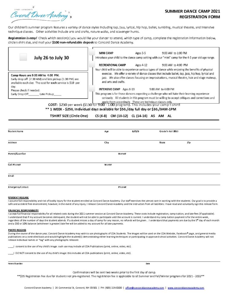 Concord Dance Academy