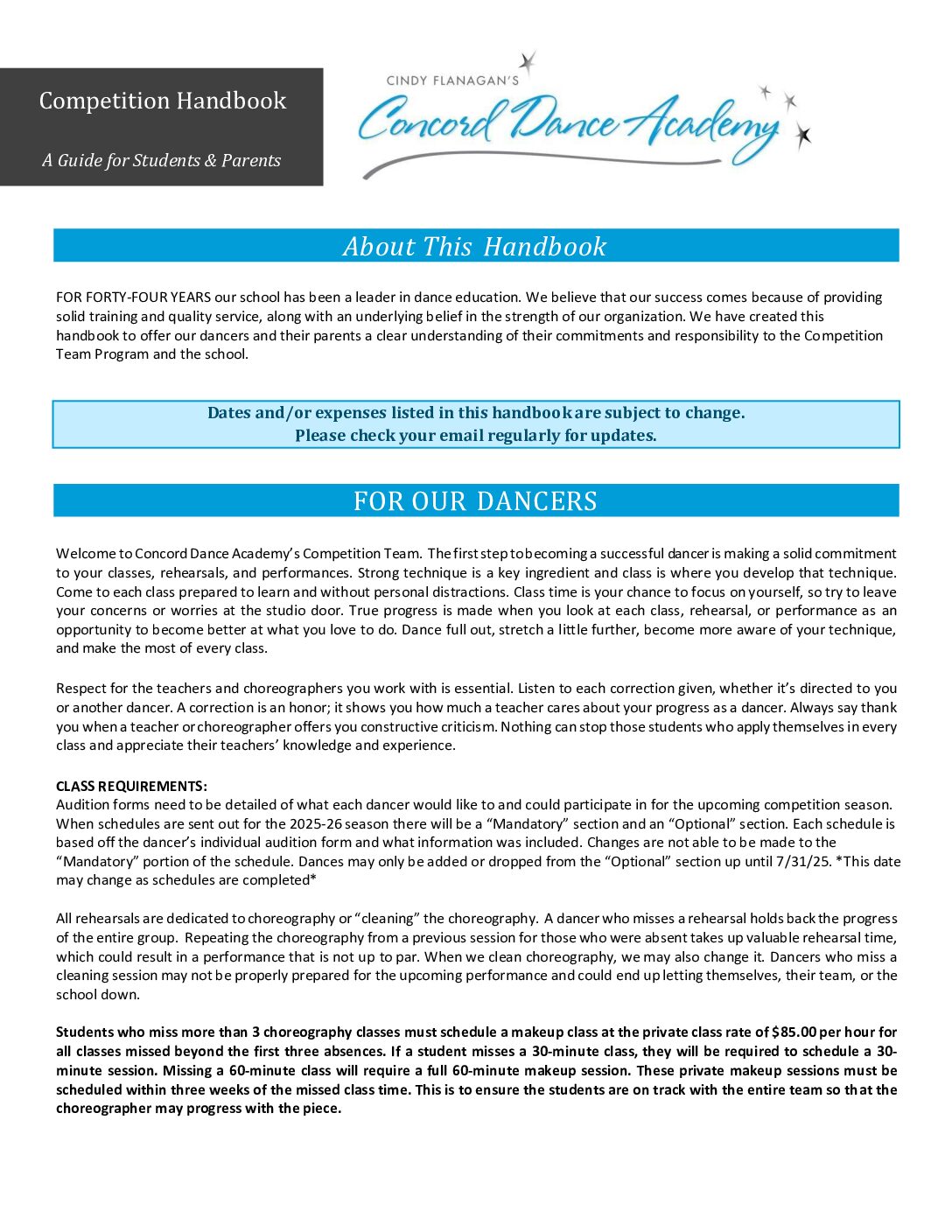 Concord Dance Academy