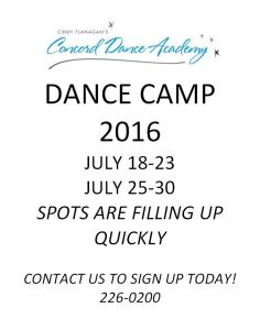 Holiday Break @ Concord Dance Academy