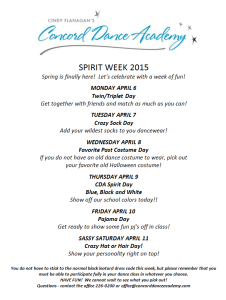 Holiday Break @ Concord Dance Academy